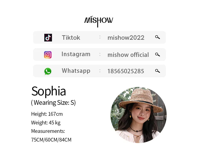 MISHOW Women Two-Piece Set 2025 Summer Puff Sleeve Lace Up Top Hollow Lace Spliced Elastic Waist Shorts Ladies Set MXE38T0684