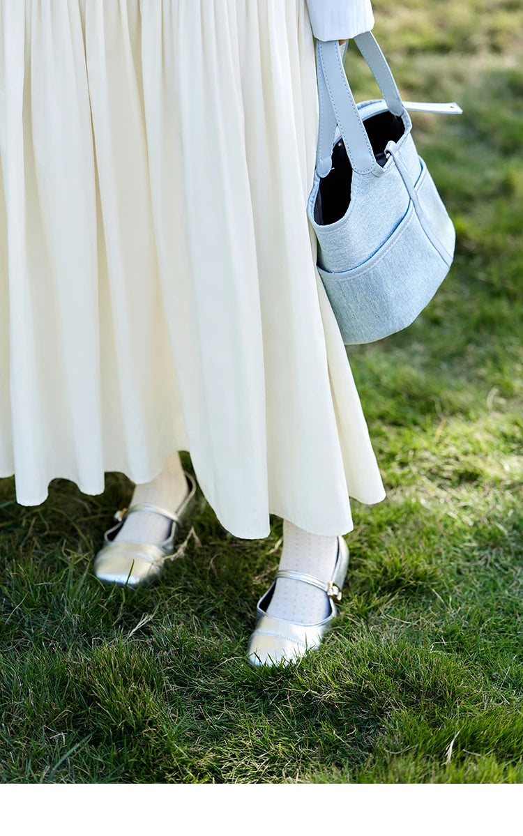 MISHOW Casual Versatile Skirt Women 2025 Spring Solid New A-line Slim Long Skirts Female Fashion High Waist Clothing MXE12B0663