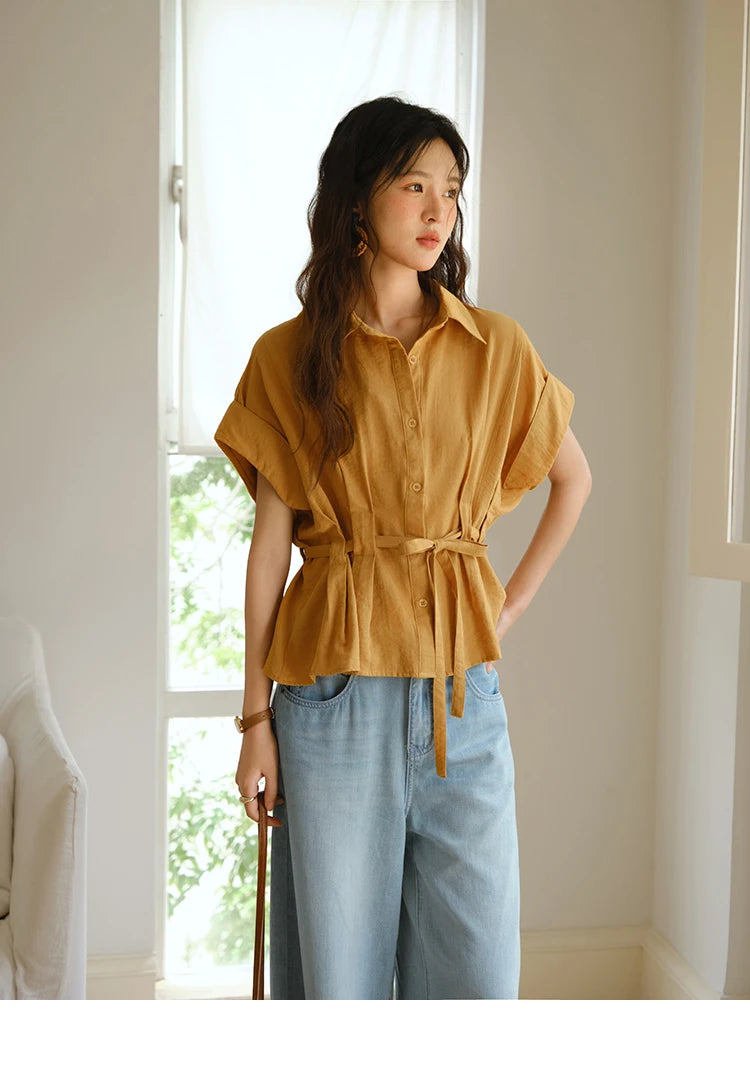 Mishow Flower Embroidery High Waist Wide Leg Jeans MXE37K0991