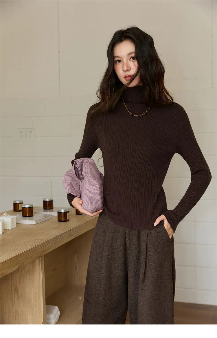 MISHOW Woman Plaid Patchwork Lamb Wool Coat 2025 Winter Round Neck Coat Commute Warm Loose Jacket （Without A Scarf）MXE90W0923