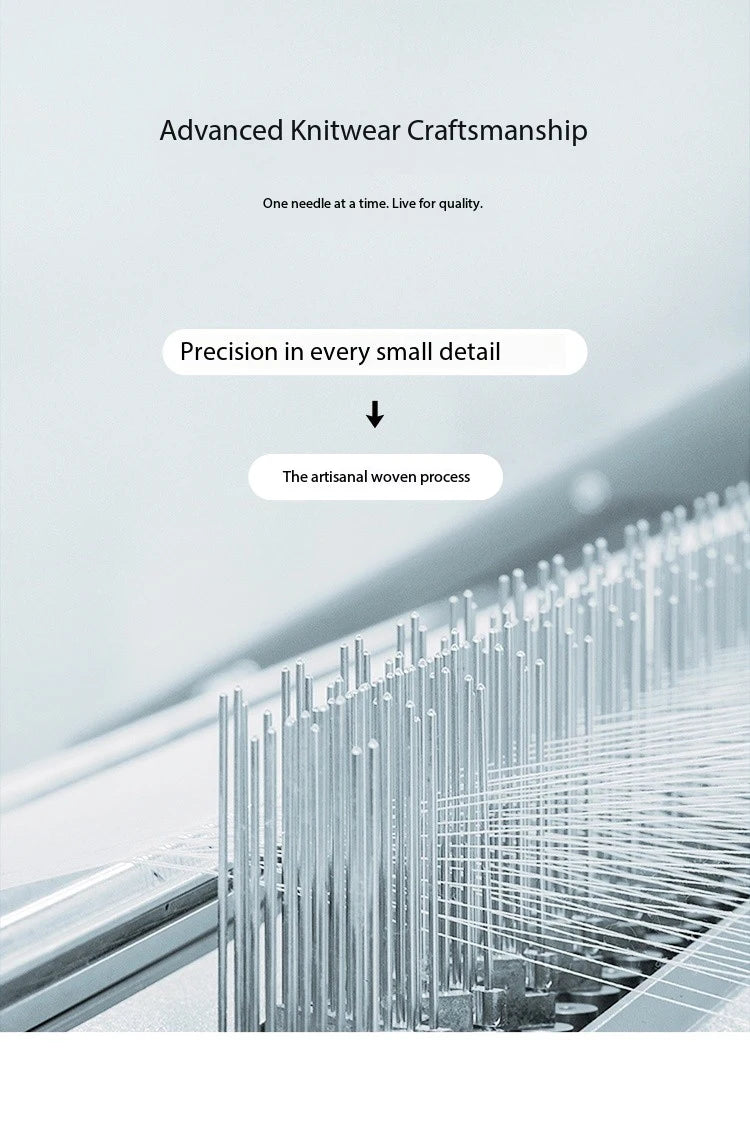 MISHOW Women's Hollow Knitted Sweater 2025 Spring Loose Thin Dropped Shoulder Top Wool O Neck Hem Wavy Edge Sweaters MXE14Z1208