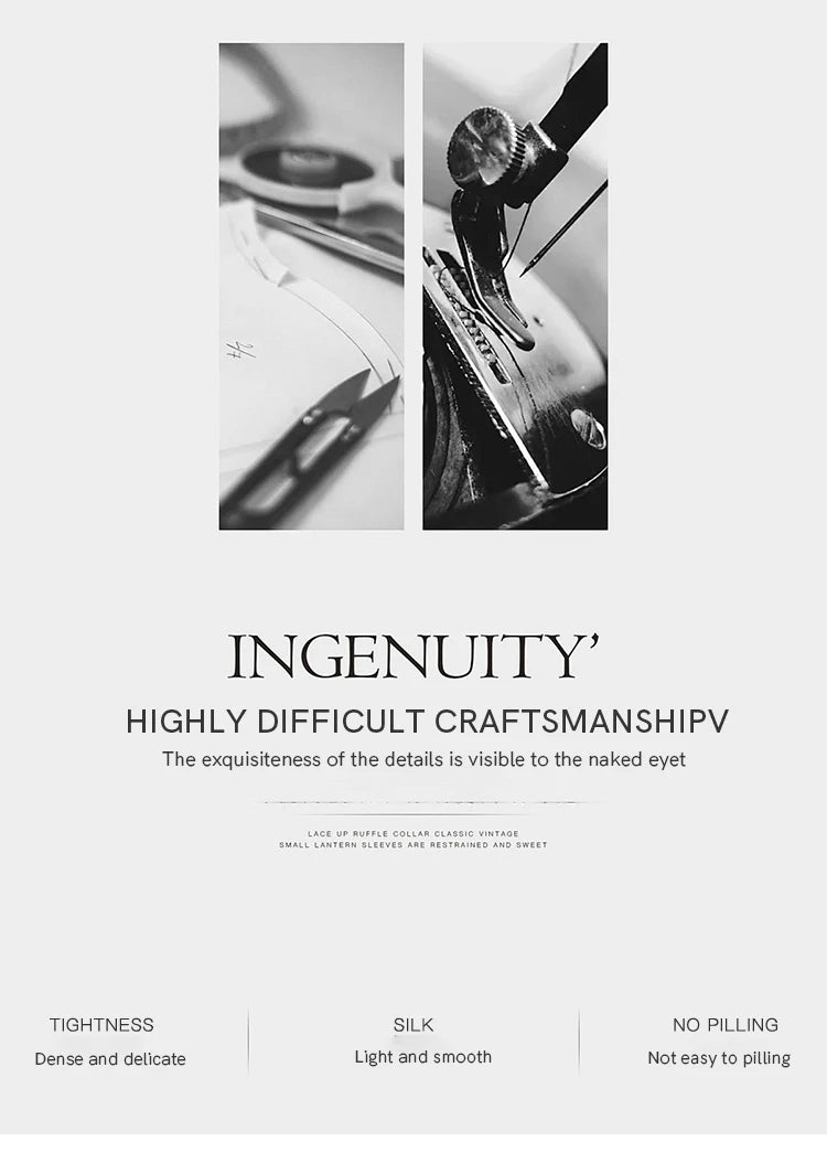 MISHOW French Sweet Loose Blue Shirt for Women 2025 Spring Summer V-neck Lace-up Hollow Doll Shirt Lantern Sleeve Top MXE12C0411