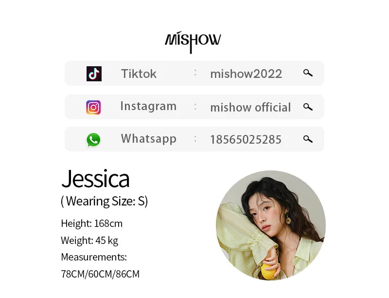 MISHOW Blend Patchwork Lace Cool Shirt Female Autumn 2025 Korean Loose Lapel Drop Sleeve Shirts Drawstring Cuffs Top MXE31C0789