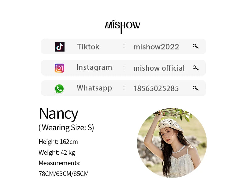 MISHOW Lace Embroidered Camisole for Women Spring 2025 Adjustable Shoulder Straps Slim Tank Top Sexy Sweet Camisole MXE13D0050