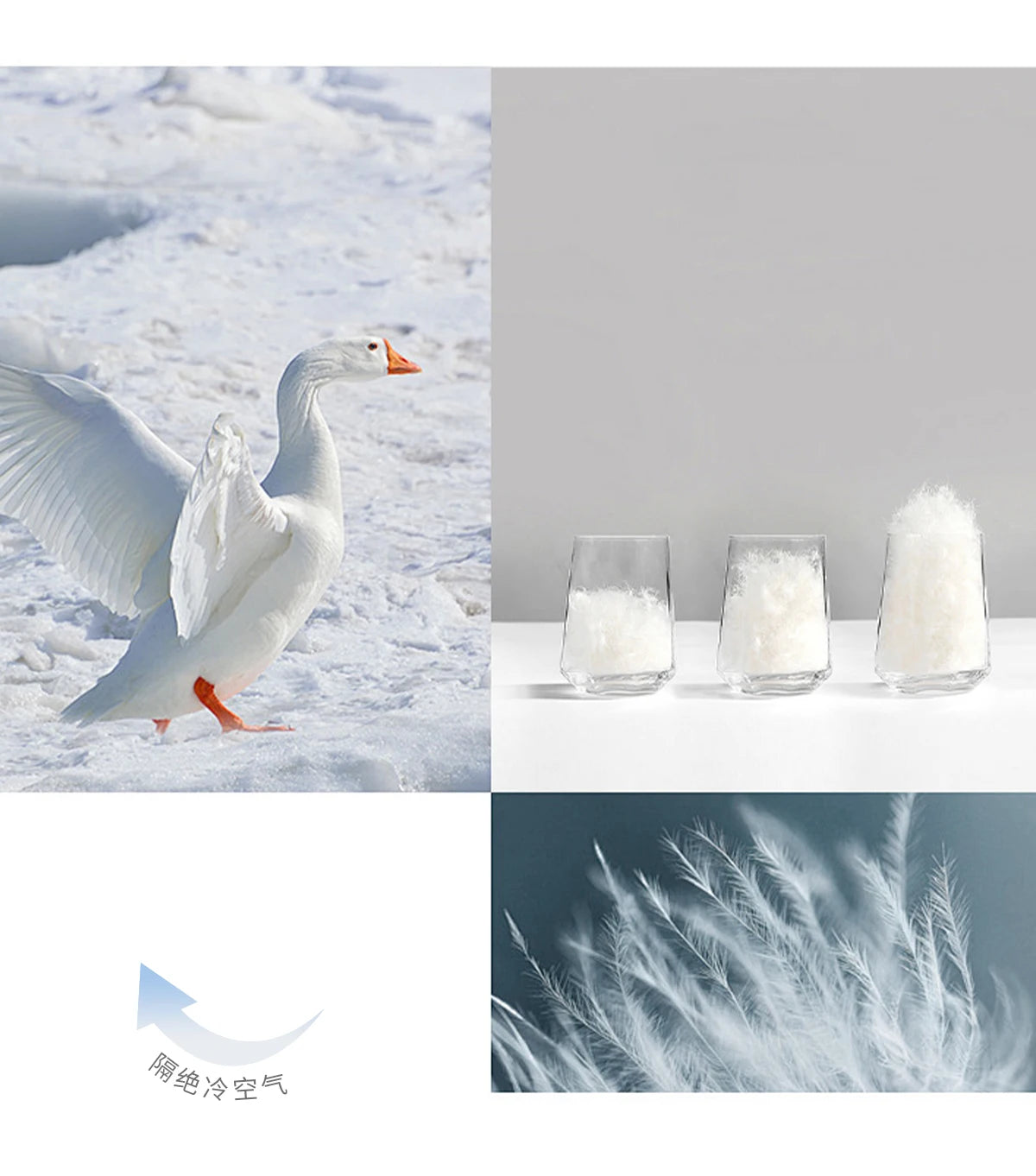 MISHOW Christmas Down Jacket with Jacquard Hat Winter 2025 90% White Duck Down Warm Coats Stand Neck Solid Down Coat MXE90Y0086