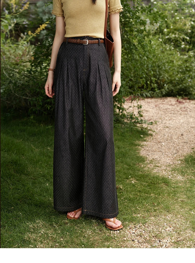 MISHOW Women's Round Neck Knit T-shirt Summer 2025 Fashion Ear Edge Short Top Casual Short Sleeve Tee Female Clothing MXE32Z1233