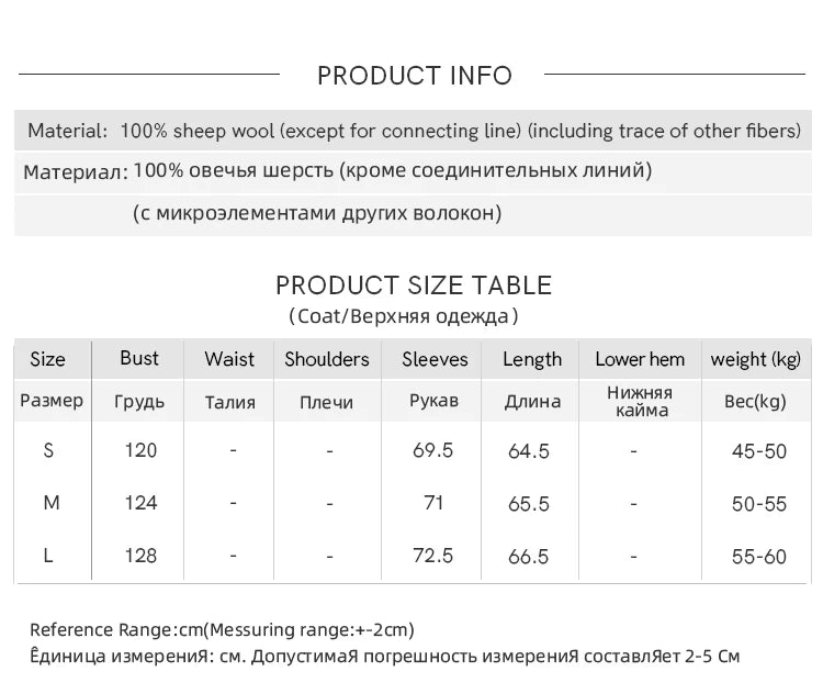 MISHOW 100% Wool Mint Green Double-sided Woolen Coats for Women Winter 2025 Warm Loose Coat with 2-in-1 Scarf Gloves MXE92W1014