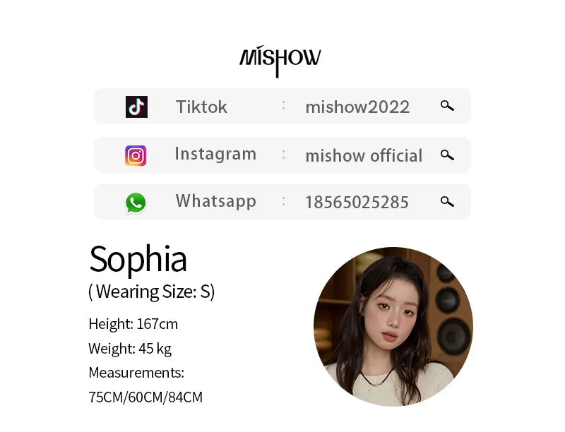 MISHOW Women's Off-white Sweater 2025 Winter new Tomato Jacquard Long-sleeved Sweater Loose Casual Knitted Pullover MXE51Z2692