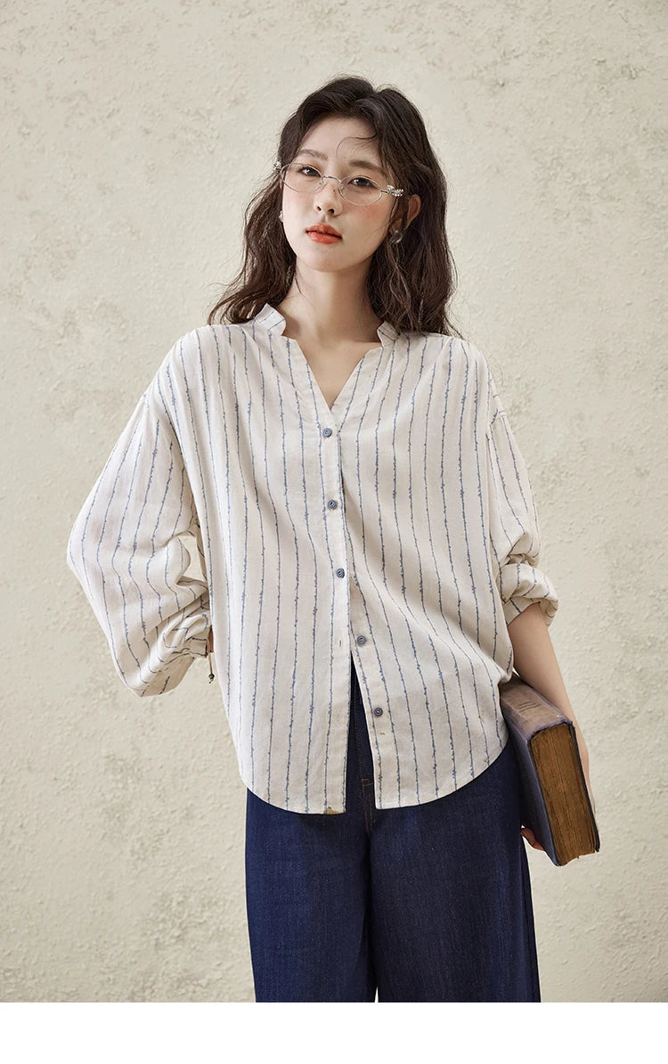 MISHOW Casual Spring Summer Jeans for Women 2025 Stitching Ruffle High Waist Jeans Female New Fashion Wide Leg Pants MXE16K0907