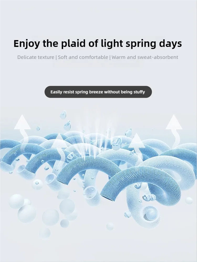 MISHOW Square Pattern Knitted Sweater for Women Spring Summer 2025 V-neck Tops Colorful Starfish Buckle Lazy Cardigan MXE16Z1213