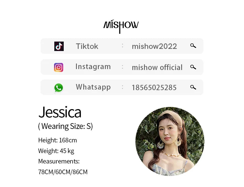 MISHOW Holiday Summer Camisole Tops Women 2025 Plaid Ruffled Layer Chiffon Floral Slimming Top Woman New Fashion MXE33X1803