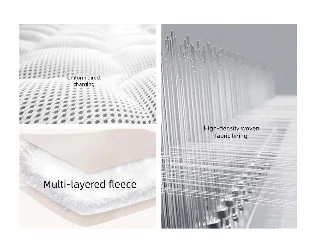 MISHOW Women's Light Blue Down Coats Winter Lace Decor Zipper Puff Sleeve Coats O Neck Loose Casual Warm Outerwear MXE94W1048