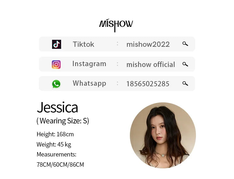 MISHOW Apricot Mesh Stitching Knit Cardigan for Woman Fashion Drawstring Waist Three-dimensional Flower Loose Sweater MXE88Z2707