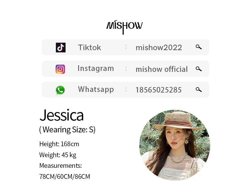 MISHOW Women's Puff Sleeve Dress 2025 Summer Fashion Paisley Embroidery Lady Pocket Dresses Vacation Women's Clothing MXE34L2265