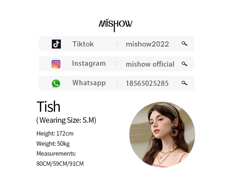 MISHOW French Summer Blouses Women New 2025 One-shoulder Floral Short Sleeve Contrast Color Shirts Woman Fashion MXE31X1767