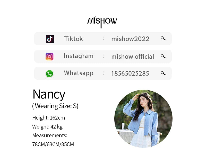 MISHOW French Retro Hollow Lace Skirt for Women Spring 2025 Elegnat 100 Cotton A-line Skirt High Waist Sweet Skirts MXE12B0643