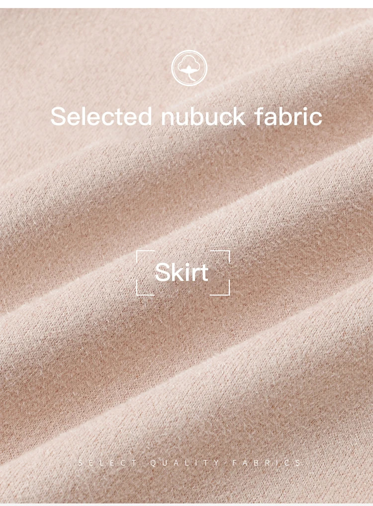 MISHOW Knitted cardigan camisole Dress Two-piece Set Autumn Frosted Velvet Retro Top Contrasting Design Dress Sets MXE47T1382