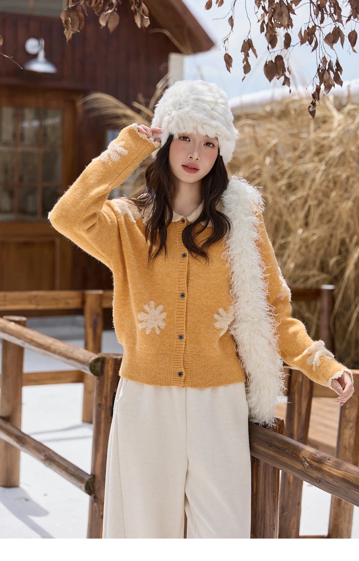 MISHOW Casual Pants for Women 2025 New Fashion Solid Loose Wide-leg Pants Commute Comfortable Women's Winter Pants MXE51K1093