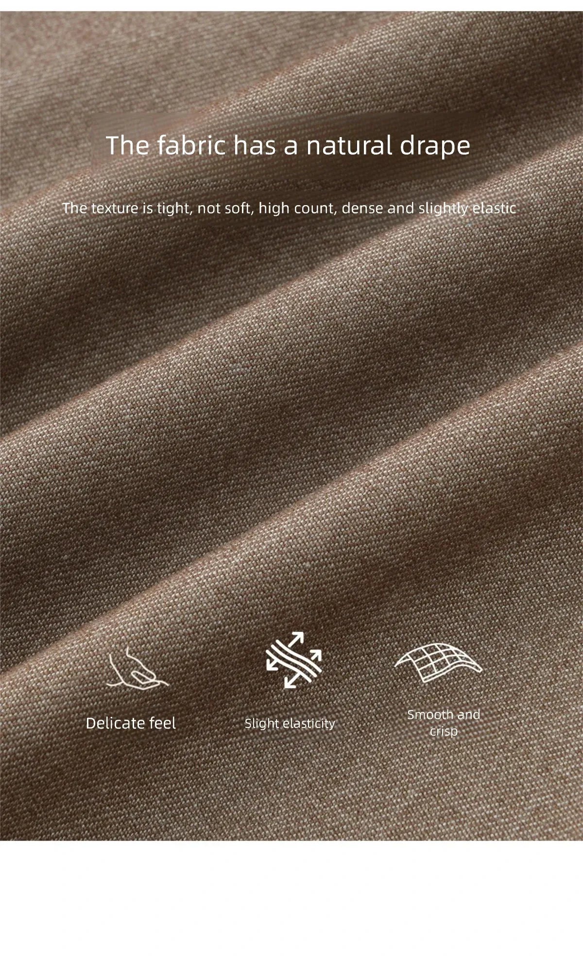 MISHOW Women's Camel Wide Leg Pants 2026 Spring High Waist Pleated Pants Office Lady Versatile Loose Casual Trousers MXF108K1007