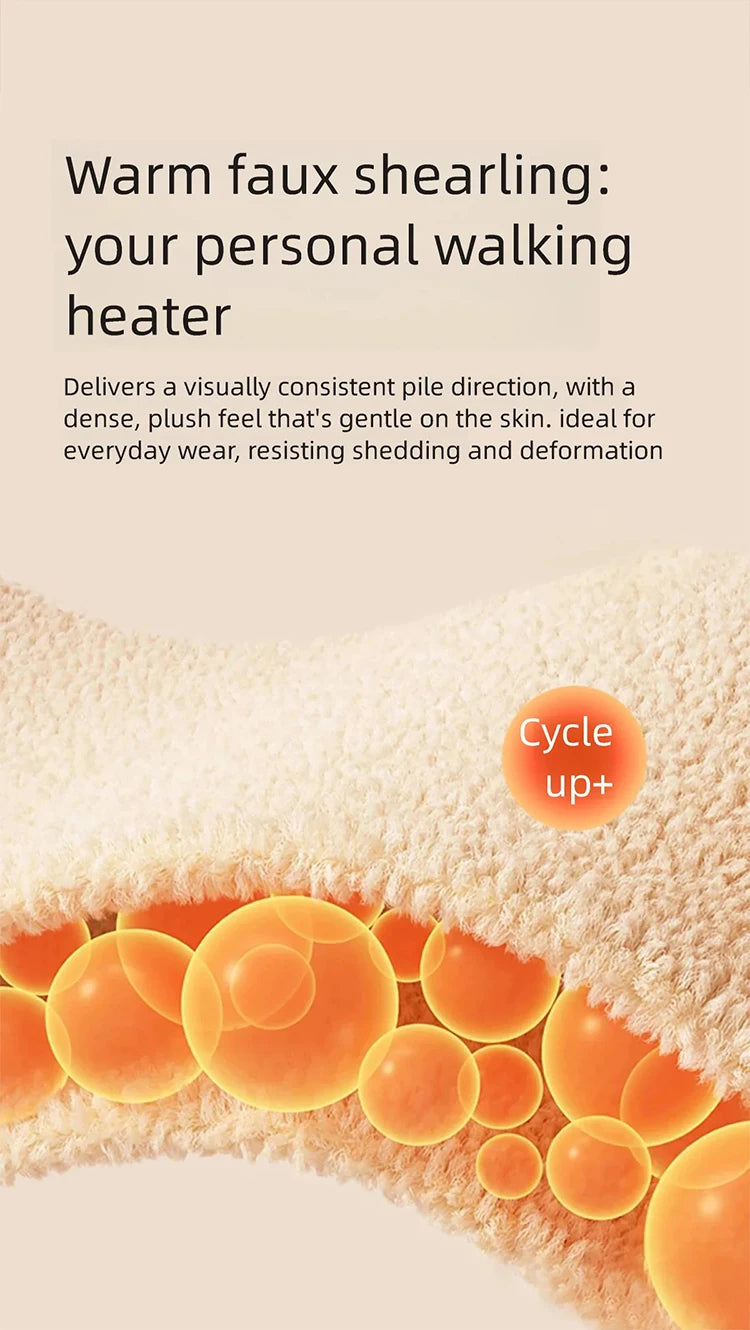 MISHOW Women's Pink Stand Collar Faux Lamb Wool Coat Winter Flower Brooch Warm Outerwear with Pockets Metal Zipper MXE91W0974