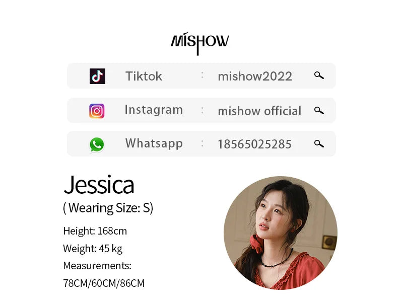 MISHOW Women's Summer Clothes 2025 Fashion Mushroom Edge V-neck Blouse Office Lady Casual Short Sleeve Button Top MXE38X1867