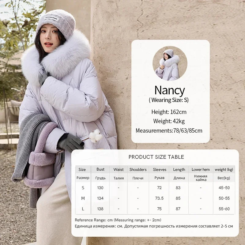MISHOW Thickened Down Jacket Women's Hooded Zipper Long Sleeved 2024 Winter Korean Basic Warm Sweet Cotton Jacket Top MXD36Y0051