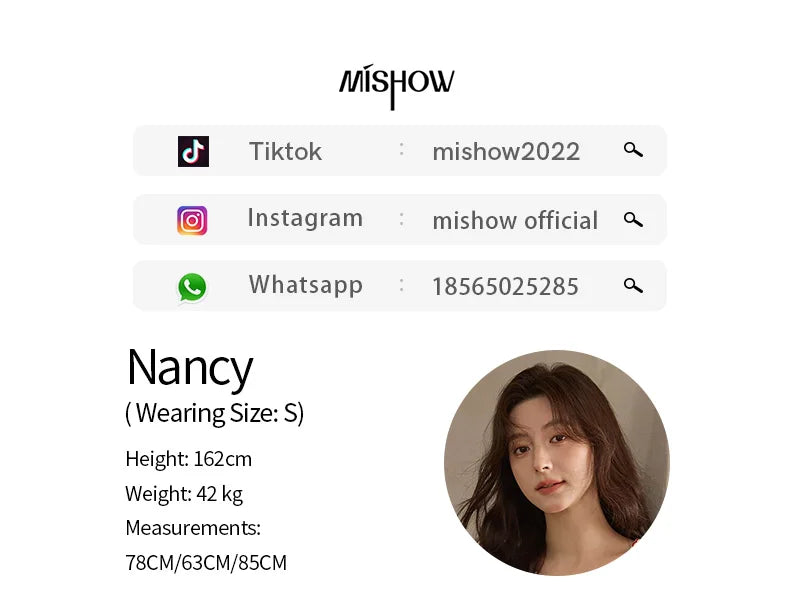 MISHOW Apricot Bottom Red Polka Dot Shirt for Women Autumn 2025 Korean Ruffled Edges Shirts V-neck Lace-up Sweet Top MXE42X1971