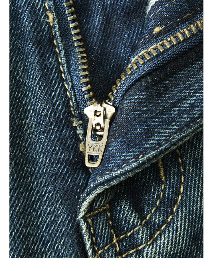 MISHOW American Retro Wide Leg Jeans Spring High Waist Slim Cotton Elastic Denim Straight Trouser Hem Tassels Pants MXD12K0538