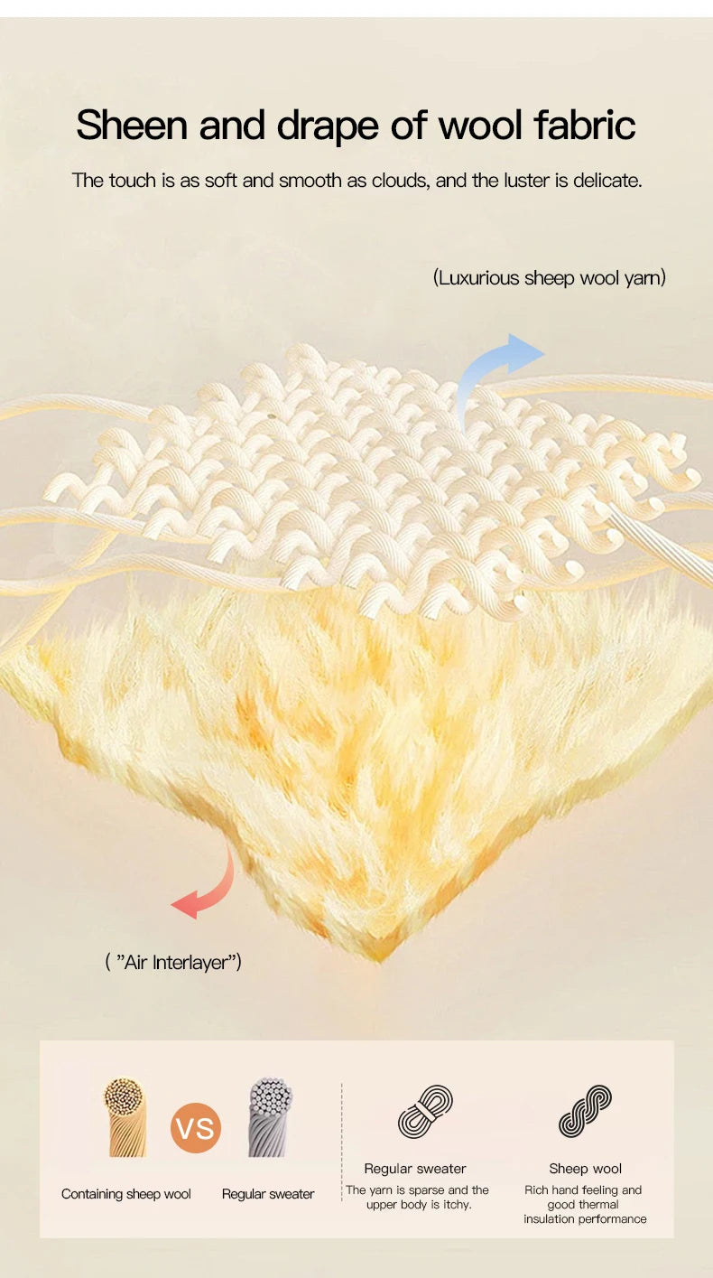 MISHOW Woman Jacket 2025 Autumn Winter Loose Retro Plaid Turn-down Collar Short Jacket Commute Warm Wool Blend Coat MXE89W0904