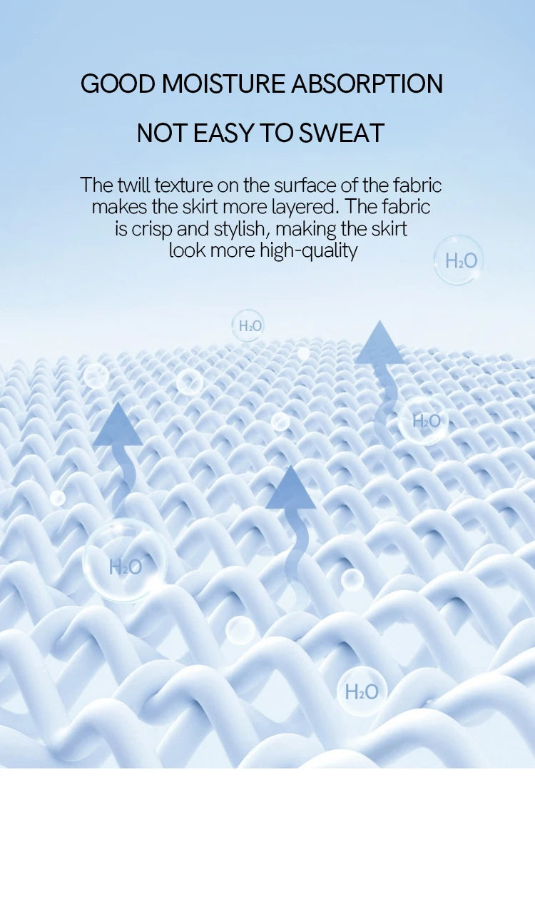 MISHOW Khaki A-line Short Skirt Spring 2025 100Cotton High Waist Versatile Skirt Zipper Pockets Skirt (Not with Belt) MXE15B0696