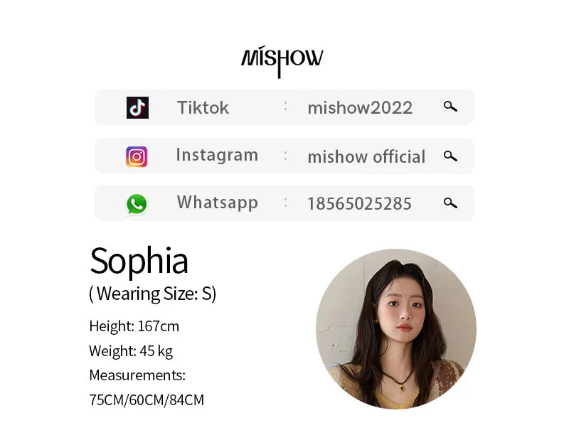 MISHOW Yellow Coffee Gradient Sweater Women 2025 Autumn Winter New V-neck Cable Knit Top Retro Commute Loose Sweater MXE51Z2627