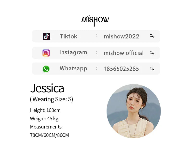 MISHOW Office Lady Summer Dress Women 2025 New Round Neck Sleeveless Solid with Belt Dresses Female Fashion Slimming MXE31L2188