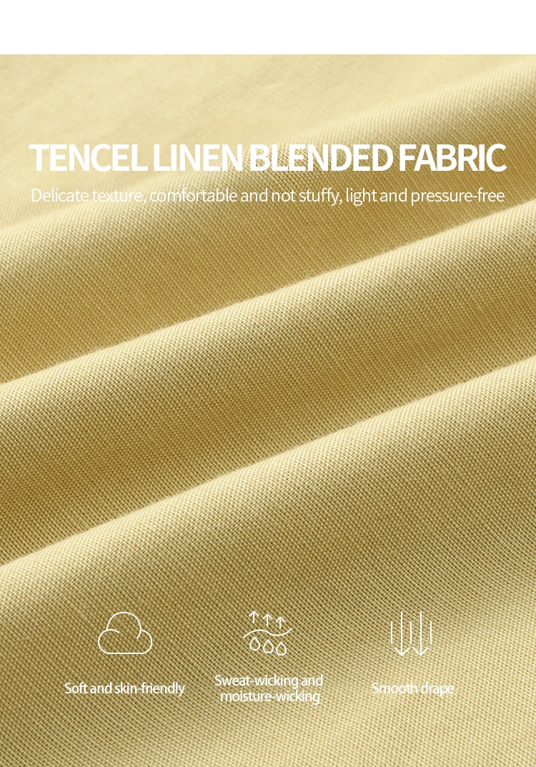 MISHOW Women's Cargo Large Pocket Strap Dress 2025 Summer Lemon-yellow Sleeveless Dress Retro Square Neck Loose Dress MXE35L2302