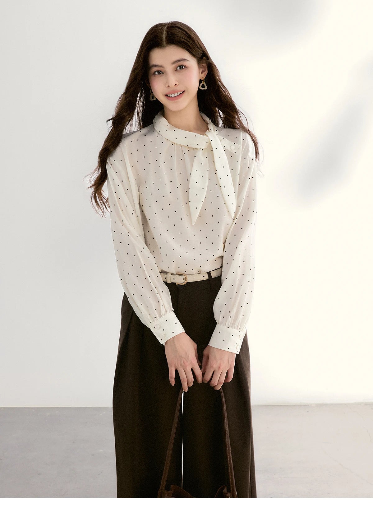 MISHOW Women's Khaki Belted Waist Coat 2026 Spring Lapel Double-breasted Coats female Casual Short Jacket Office Lady MXF13W1056