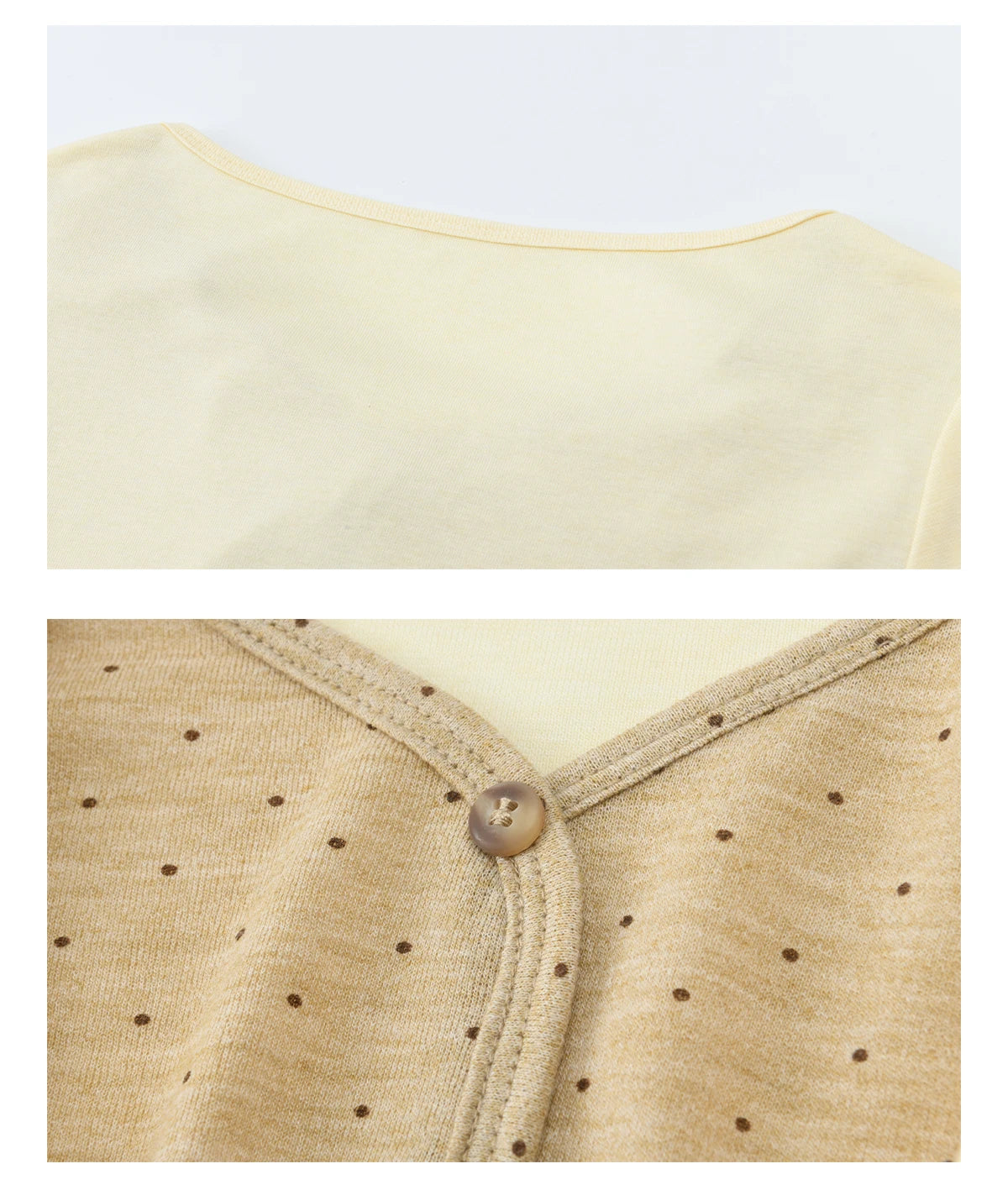 MISHOW Women's Wool Blend Fake Two Piece Draped Neck Knit Top 2026 Spring Wave Point Ribbon Contrast Color Casual Top MXF13Z2977