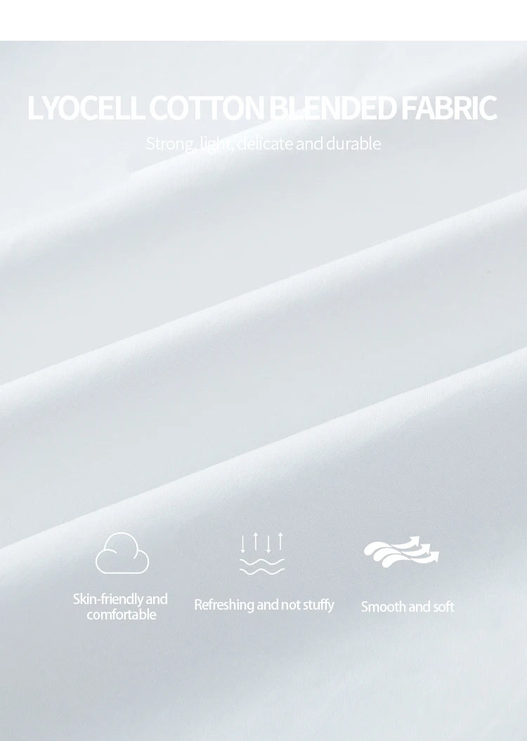 MISHOW Fashion V-neck Shirt for Women Summer 2025 Thin Short Sleeve Patchwork Double Layer Fungus Edge Button Top MXE35X1793