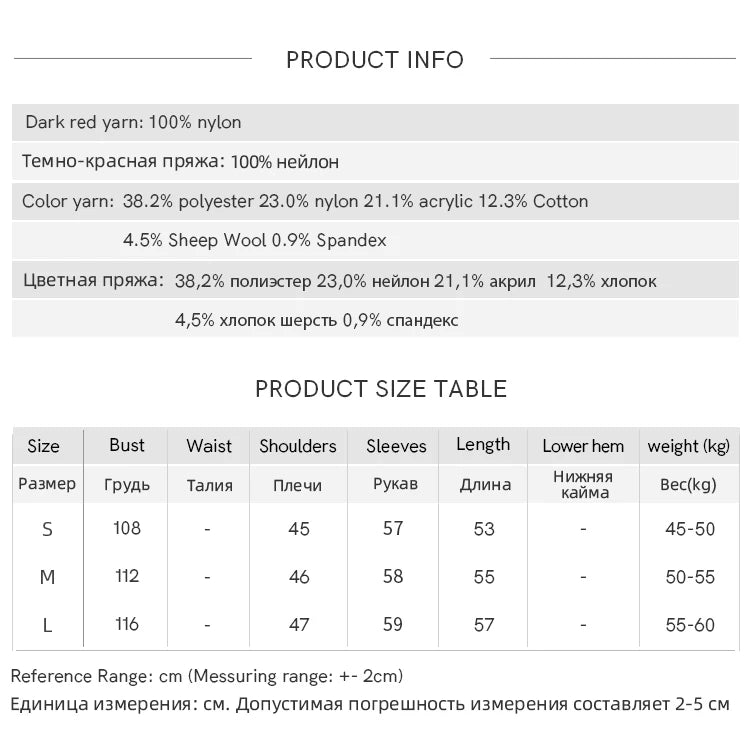 MISHOW Christmas Women's Retro Red Striped Large Lapel Knitted Cardigan 2025 Winter Color Block Fleece Patchwork Tops MXE94Z2888