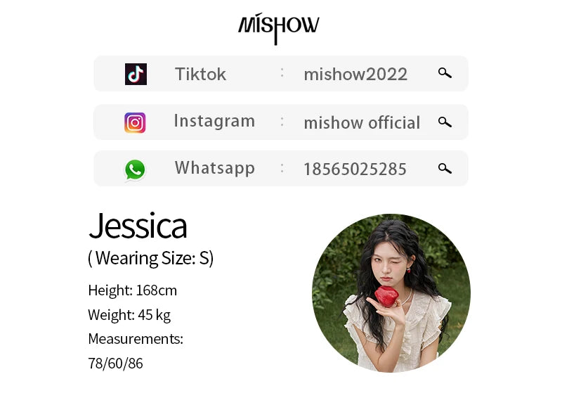 MISHOW Chinese Retro Button Up Blouse for Women 2024 Summer Flying Sleeve Chiffon Embroidery V-Neck Top with Camisole MXD21X1374