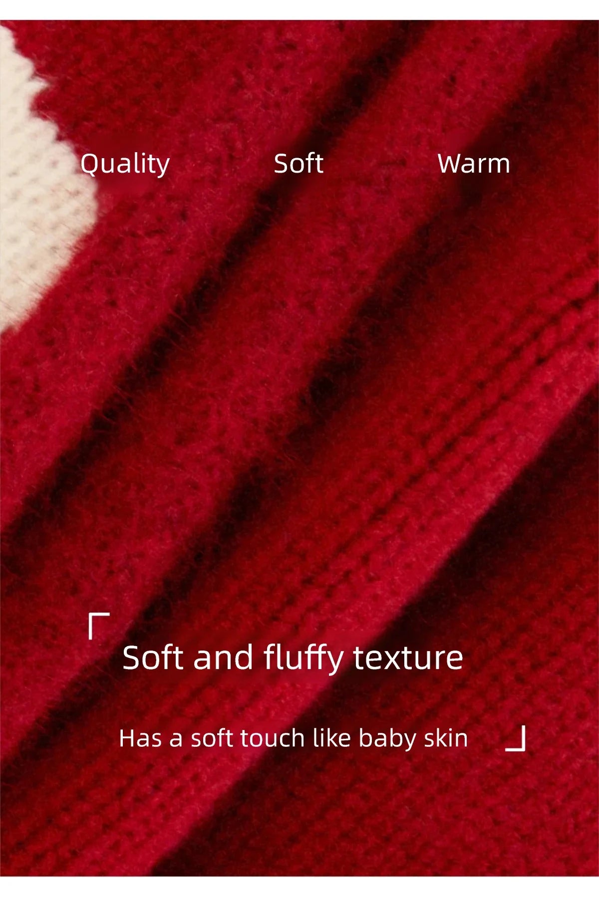 MISHOW New Year Women's Puppy Jacquard Crew Neck Knit Sweater 2026 Spring Loose Casual Red Sweater Excluding Scarf MXE93Z2932