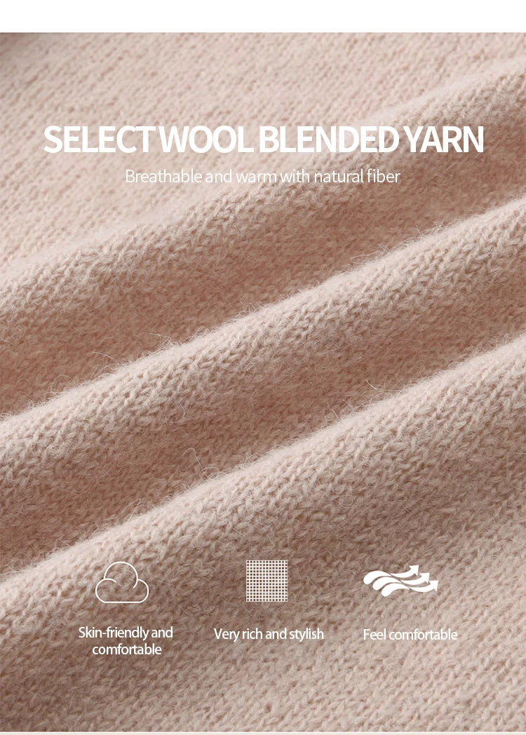 MISHOW Knit Cardigan for Women 2025 Autumn Elegant Pink Crew Neck Cardigan Loose Suspenders Two-piece Suit for Women MXE48T1404