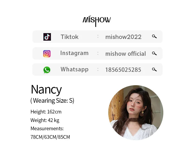 MISHOW Women's V-neck Lace Spliced Dress 2025 Summer New Embroidery Vacation French Style Jacquard Mid-Length Dresses MXE38L2378