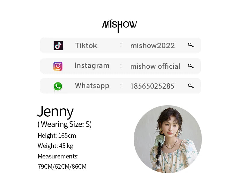 MISHOW Floral Hollow Blouse for Women 2024 Summer Korean Square Collar Elastic Blouses Sweet Puff Sleeve Loose Tops MXD29X1602