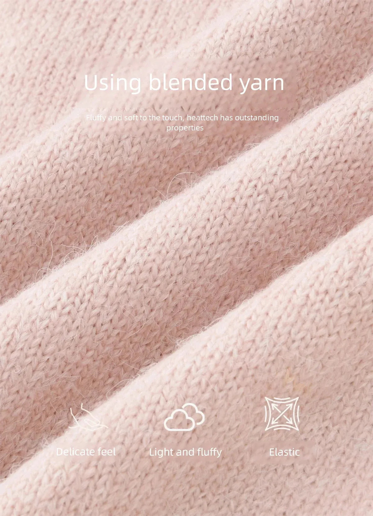 MISHOW Pink Jacquard Sweater for Women Fall Winter 2025 Lantern Sleeve Tops Shoulder Drop Thickened Knitted Sweater MXE91Z2775