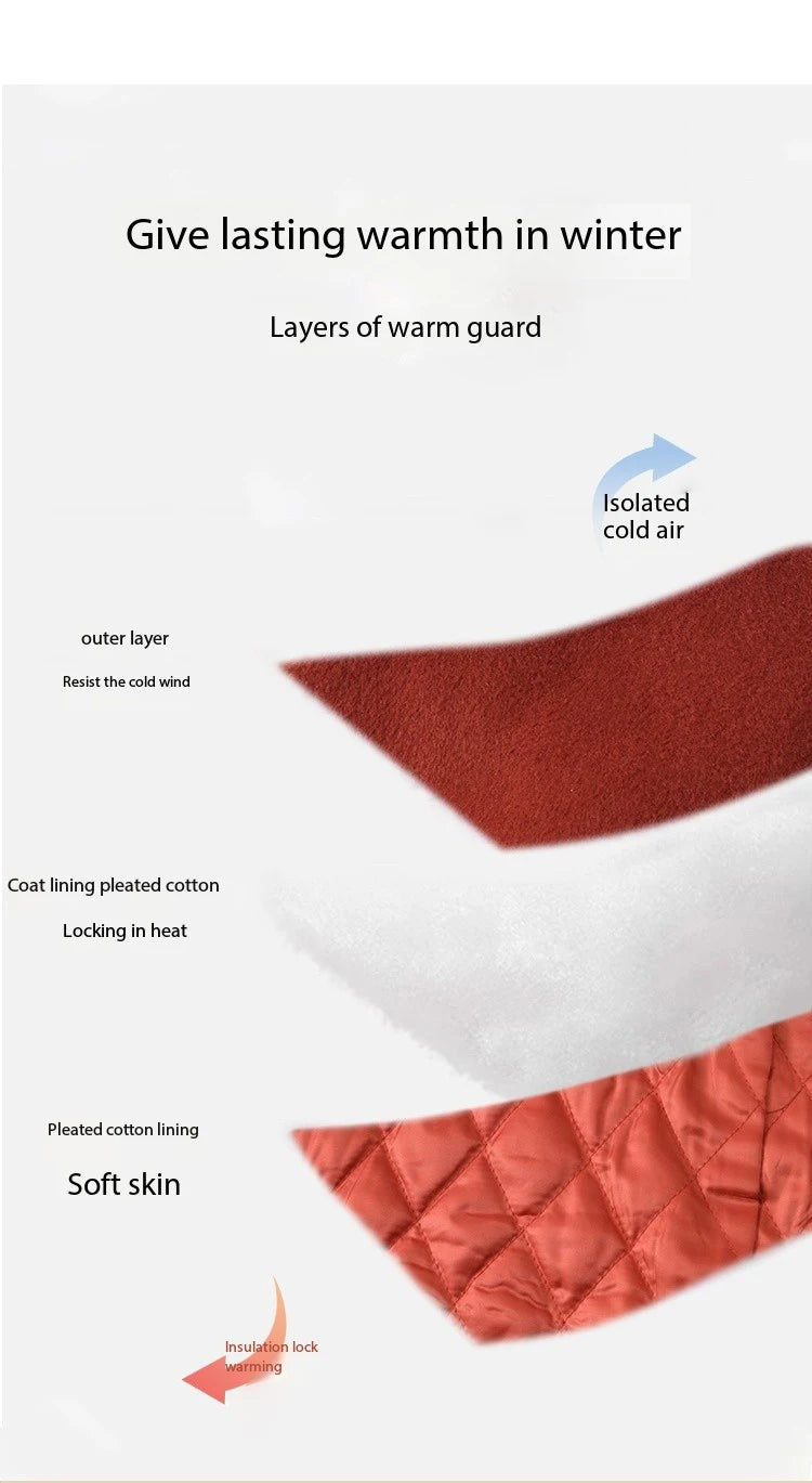 MISHOW Tweed Jacket Midi Skirts Separately Removable Fur Collar Frog Short Coat Cotton Clip A-LINE Pleated Skirt MXD59W0609