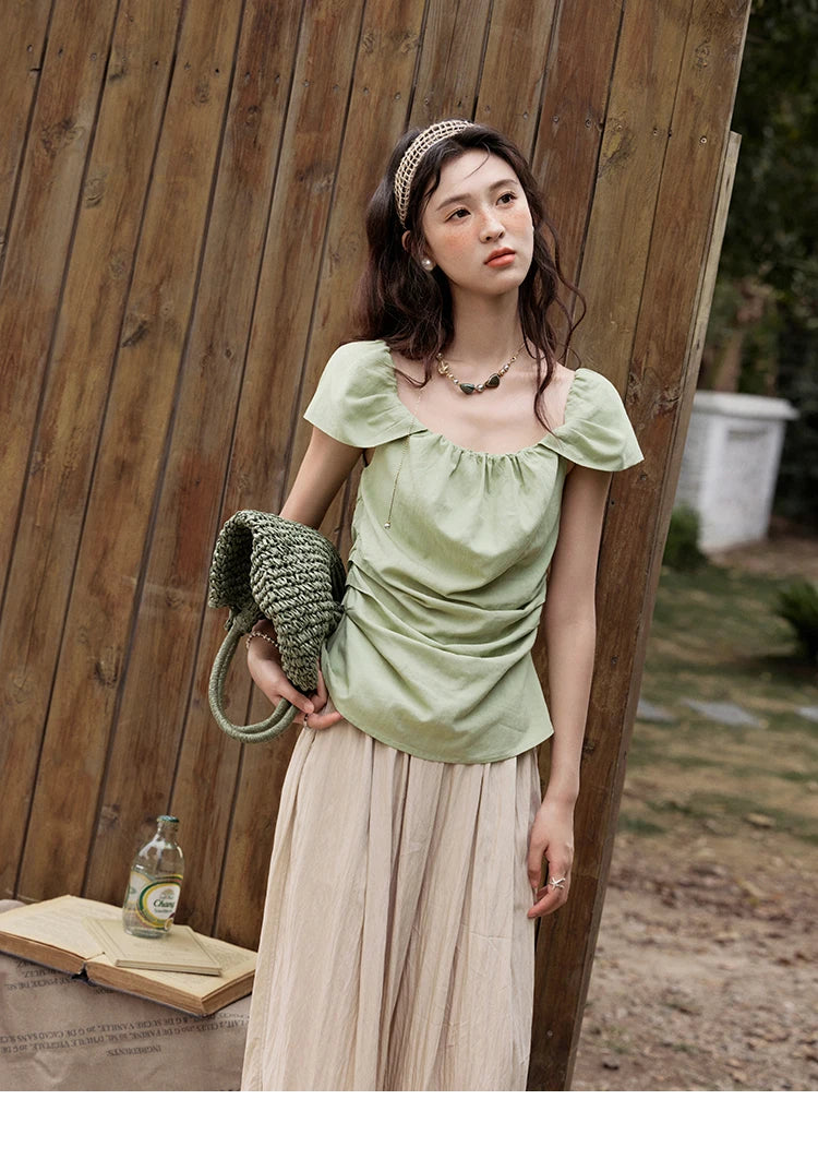 MISHOW Office Lady Summer Pants Women New 2025 Solid Loose High Waist Elastic Wide Cool Wide Leg Pant Female Slimming MXE31K0920