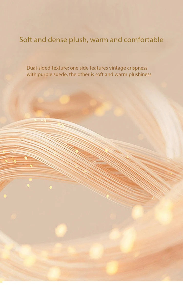 MISHOW Women Purple Coats 2025 Winter Luxury Turn-down Collar Double-sided Jacket Pocket Decoration Windproof Jacket MXE87W0940