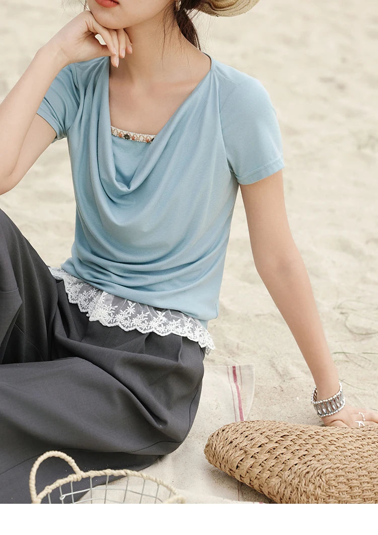 MISHOW Gray Suitable Pant Women 2025 Summer High Waist Retro Long Wide Leg Pants Woman Fashion Office Lady Trousers MXE32K0921