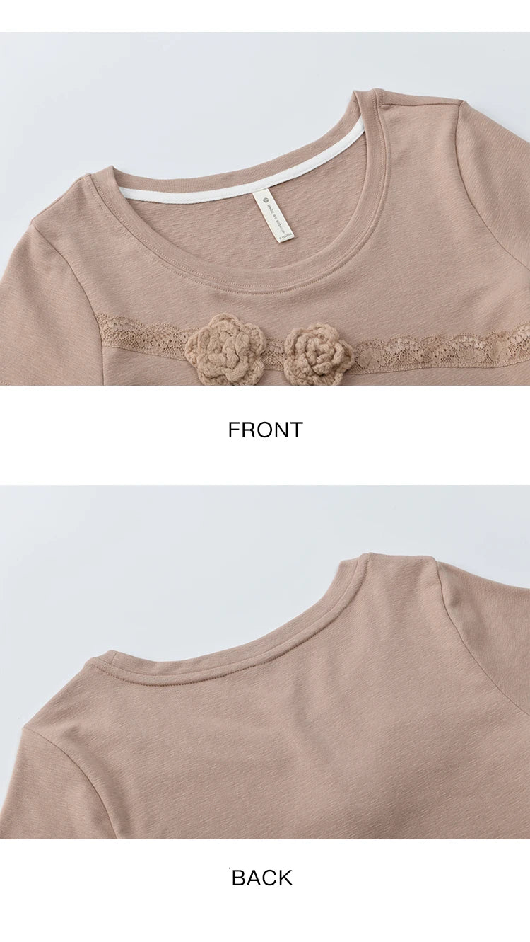 MISHOW Woven Patchwork Knitted Dress Female Summer 2025 French Waist Slim Long Dress Pink Round Neck Elegnat Dresses MXE36L2247