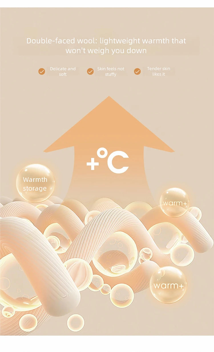 MISHOW Women's Long Coats 2025 Winter Yellow Double-faced 100% Wool Coat Windproof Lantern Sleeve Turtleneck Coat MXE51W0902