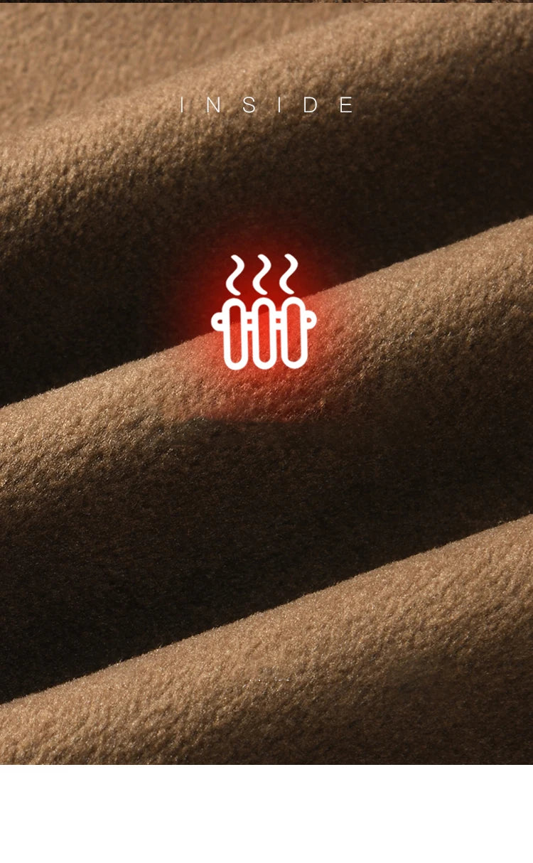 MISHOW Corduroy Pants High Waist Straight Pants Pocket Design Velvet Inside Comfortable Touch Slim Fit Office Lady MXD55K0813